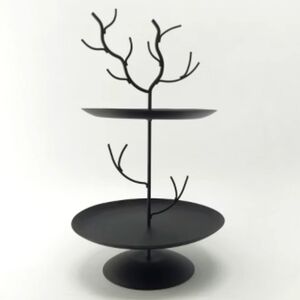Black Halloween‎ Tree tier tray Branch Table Top Decor